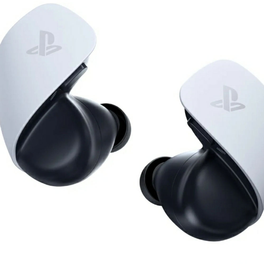 PlayStation Wireless Gaming Earbuds in Black and White